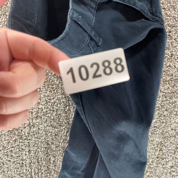 Abercrombie & Fitch Pants Womens 0 Blue Straight Leg Chino Clasiccore Preppy - Picture 11 of 11